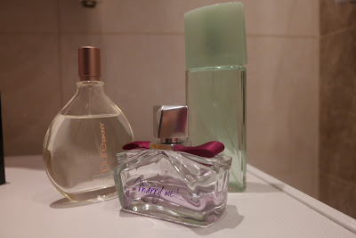 drop of rose dkny, green tea arden, marry me lanvin