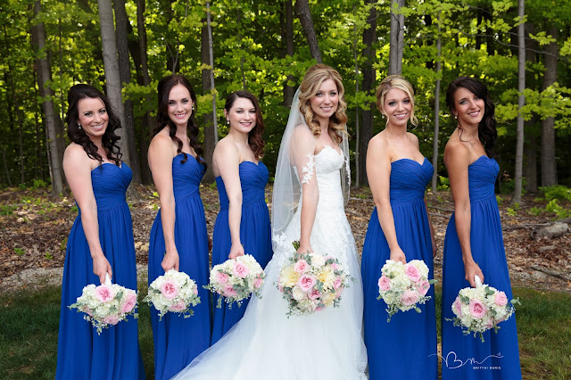 bridesmaids at Noah's Event Venue in Auburn Hills Michigan