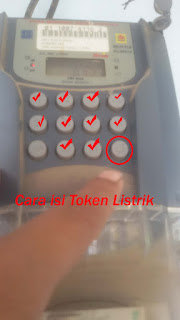 cara isi token listrik