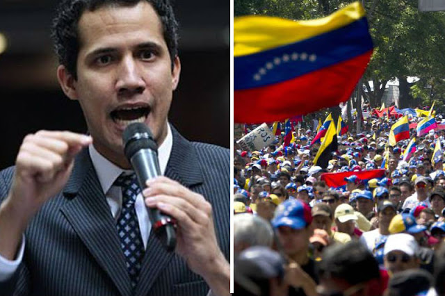 Guaidó podría convocar a una marcha hacia Miraflores