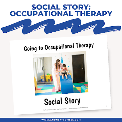 Social story about going to occupational therapy