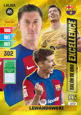 Panini Adrenalyn XL La Liga Santander 2023-2024 - Balón de Oro Invencible :  : Juguetes y juegos