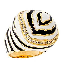 Unique Lauren G. Adams Zebra Ring