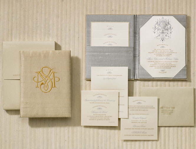 Custom or online wedding invitations 