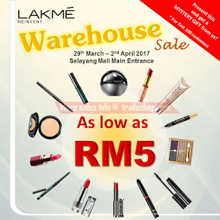 Lakmé Warehouse Sale 2017