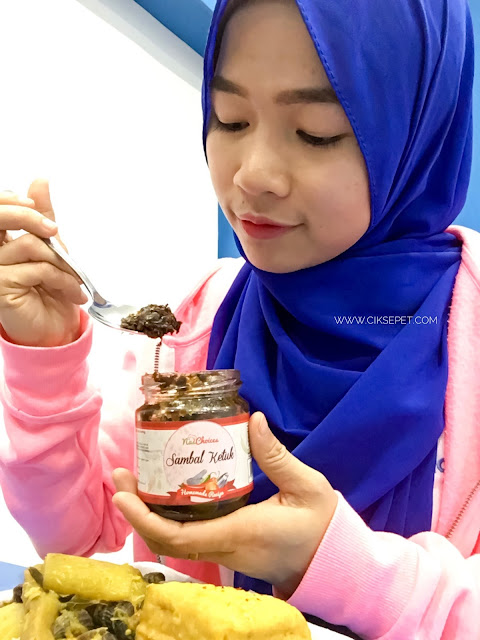 review sambal ketuk nas choices sedap dan murah 