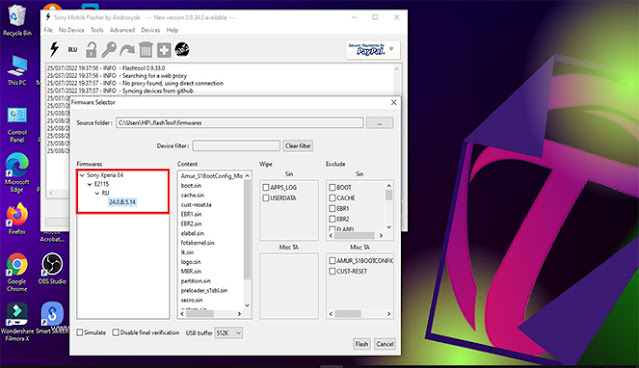 Cara Flash Sony Xperia E4 E2115 Dengan Lengkap #5