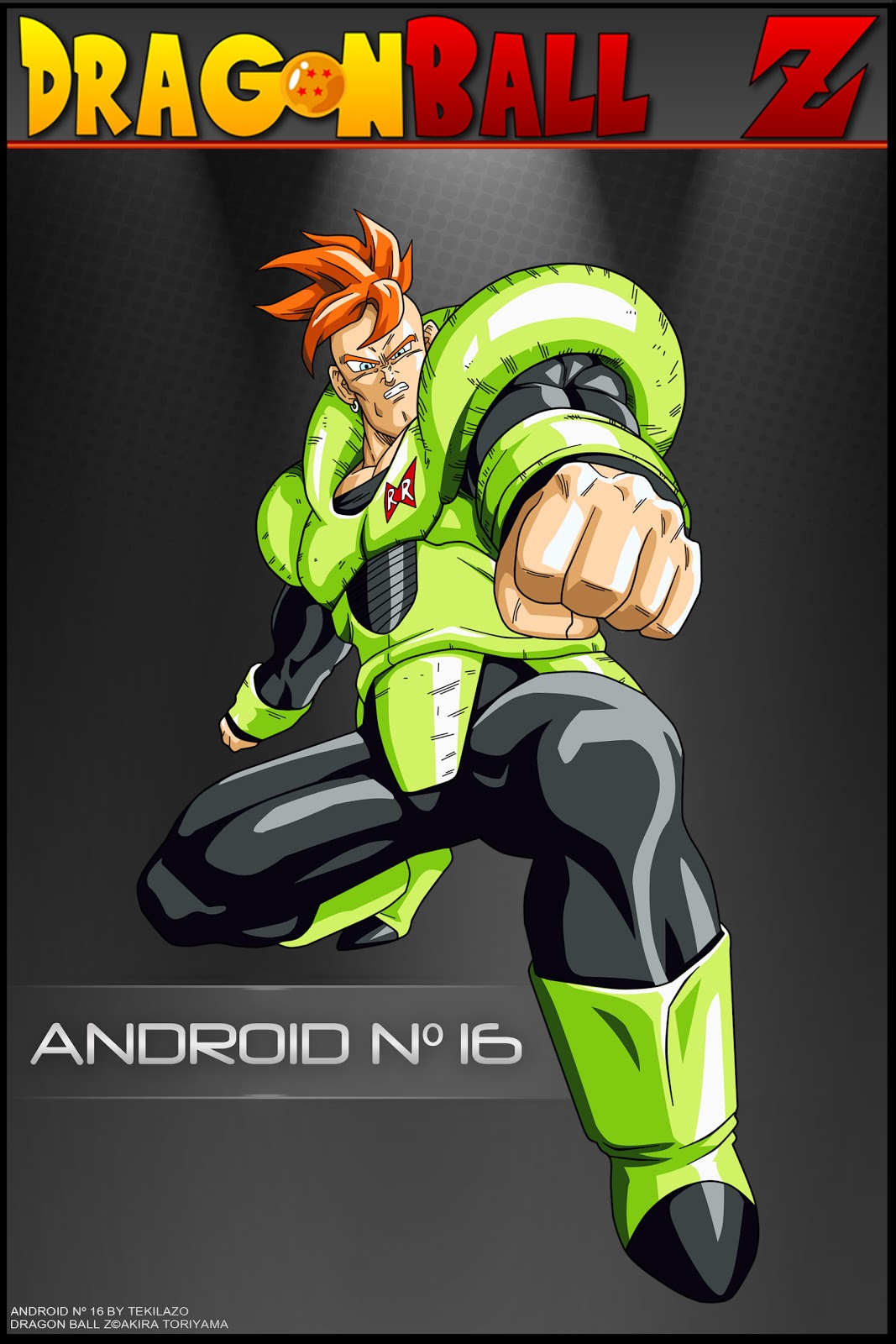 DRAGON BALL Z WALLPAPERS: ANDROID 16