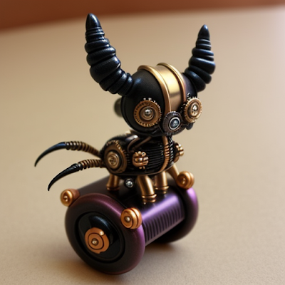 Steampunk Scorpion Statue Miniature 3D amazingwallpapersa blogspot com (5)