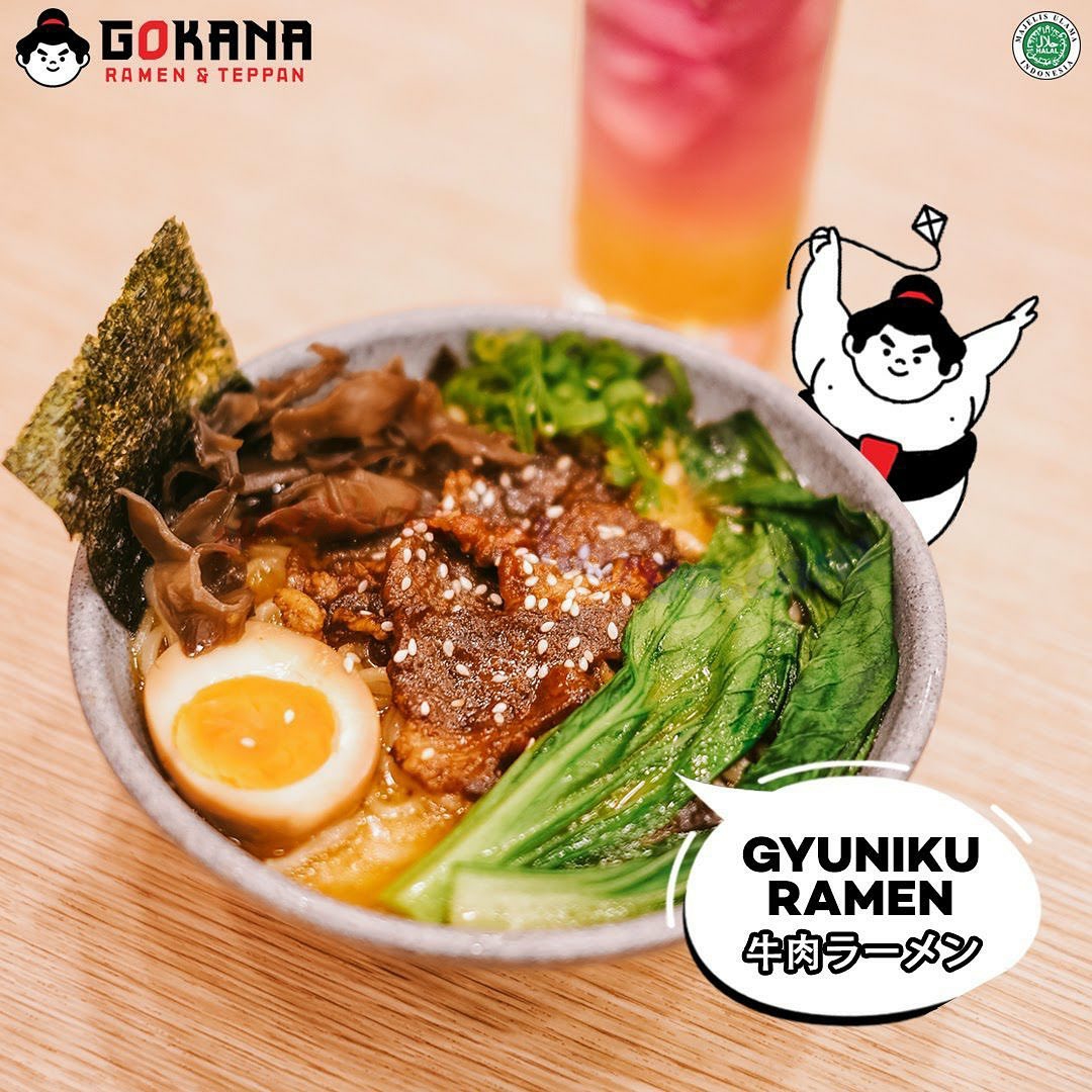 GOKANA Promo GYUNIKU RAMEN SERIES Gratis Minuman