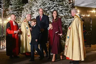 British royals attend Together at Christmas Carol Service