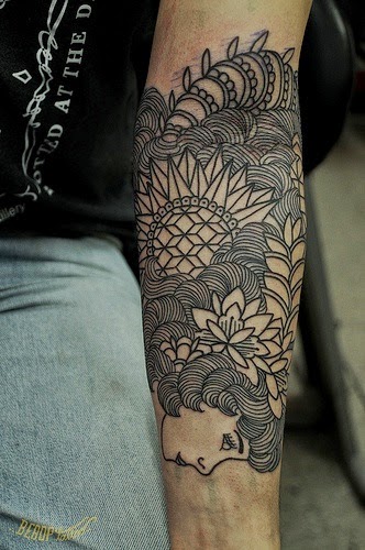 Black Arm Tattoo Designs, Tattoos Designs for Men Arm, Colorful Men Hand Tattoos.