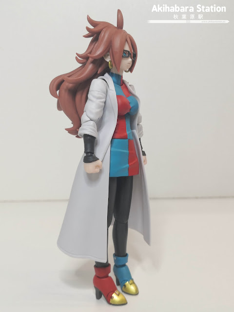 Review de S.H.Figuarts Android 21 Human Form Lab Coat ver. de Dragon Ball FighterZ, Tamashii Nations