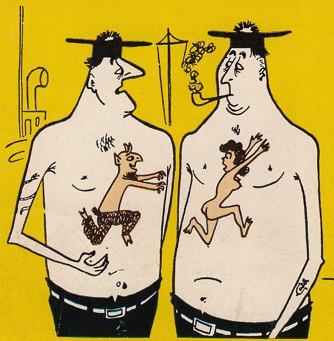 Vintage Sleaze: Tattoo Art and Artists The Lost Art of the Tattoo Gag