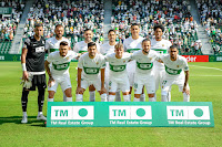 ELCHE C. F. Temporada 2021-22. Kiko Casilla, Gonzalo Verdú, Lucas Pérez, Fidel, Enzo Roco, Johan Mojica. Josan Fernández, Antonio Barragán, Raúl Guti, Darío Benedetto, Omar Mascarell. ELCHE C. F. 1 REAL CLUB CELTA DE VIGO 0. 03/10/2021. Campeonato de Liga de 1ª División, jornada 8. Elche, estadio José Martínez Valero