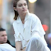 Gigi Hadid elegant in white for Maybelline campaign 
