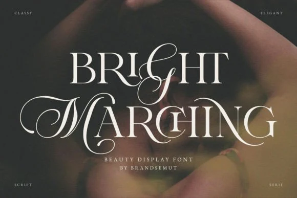 Bright Marching Fonts