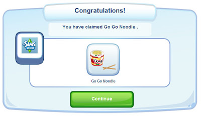 FREE Noodles in The Sims Social Game