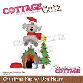 http://www.scrappingcottage.com/cottagecutzchristmaspupwdoghouse.aspx