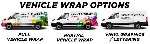 vehicle wraps on van