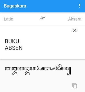 translate aksara jawa dengan foto selesai