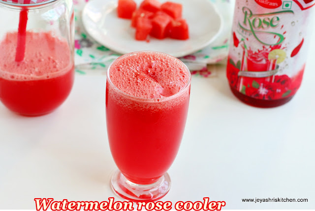 watermelon rose cooler