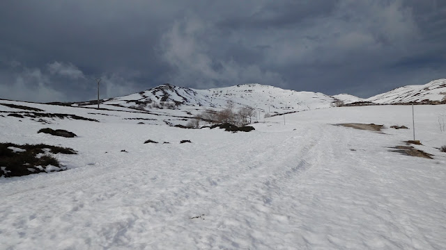 Pico de la Miel por el Cordal Esqui de Travesia