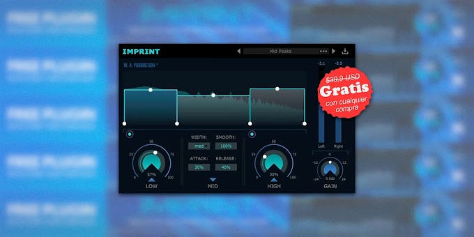 Imprint - WA Production | Plugin Gratis por tiempo limitado (ADSR Sounds)
