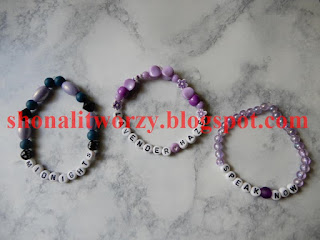 Bransoletki przyjaźni inspirowane Taylor Swift TS The Eras Tour friendship bracelets DIY do it yourself zrób to sam proste bransoletki z koralików