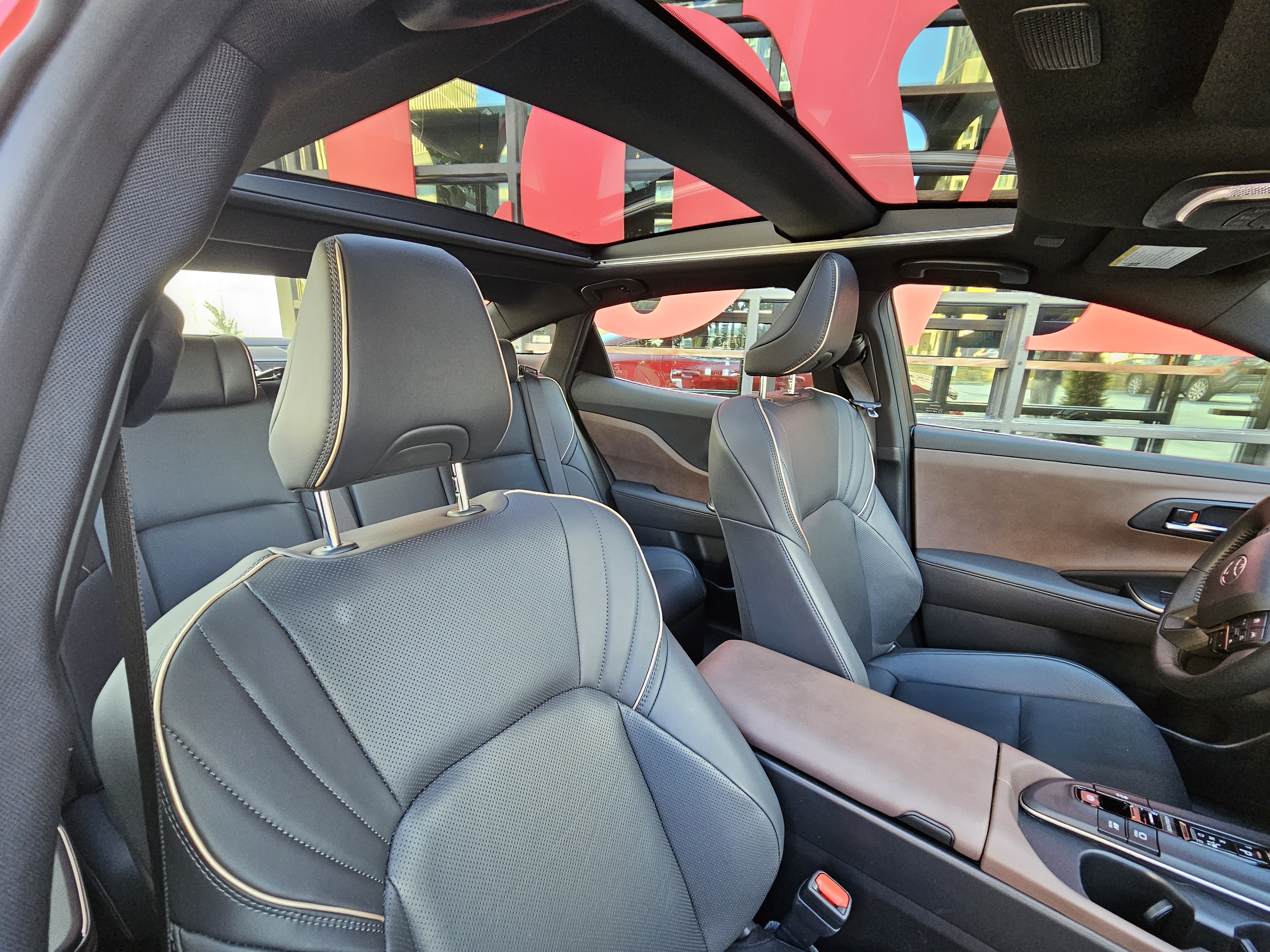 2024 Toyota Crown Black Interior with Moonroof