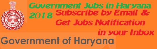 Jobs in Haryana Govt