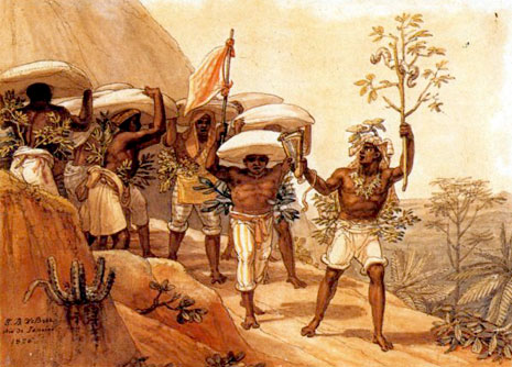 CAMINHANDO NA HISTÓRIA: Africanos no Brasil