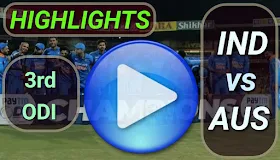 IND vs AUS 3rd ODI 2020