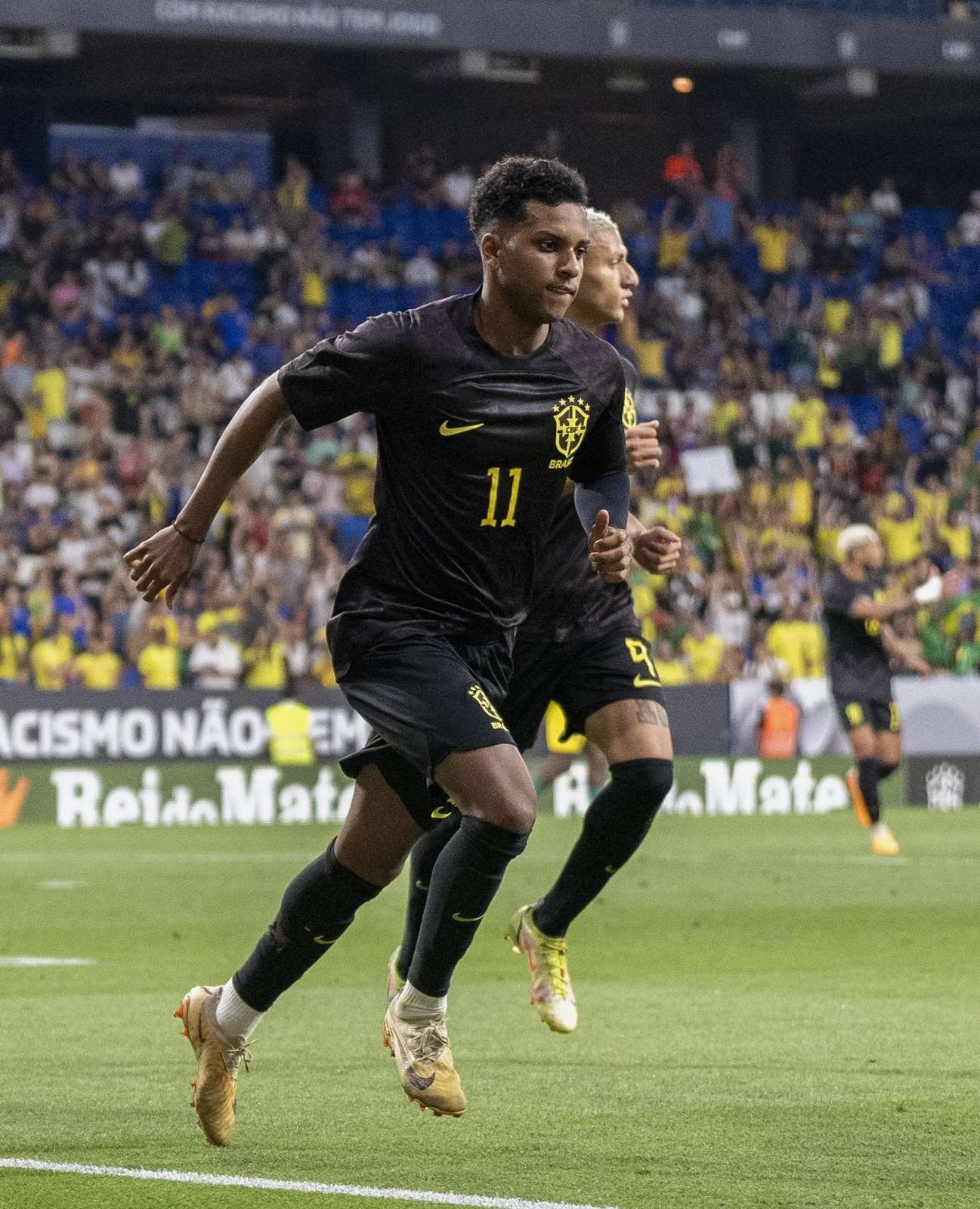 Brazil wears all-black kit for the first time in its history as