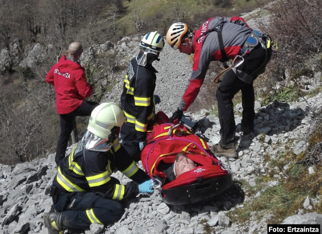 rescate montañero barakaldés