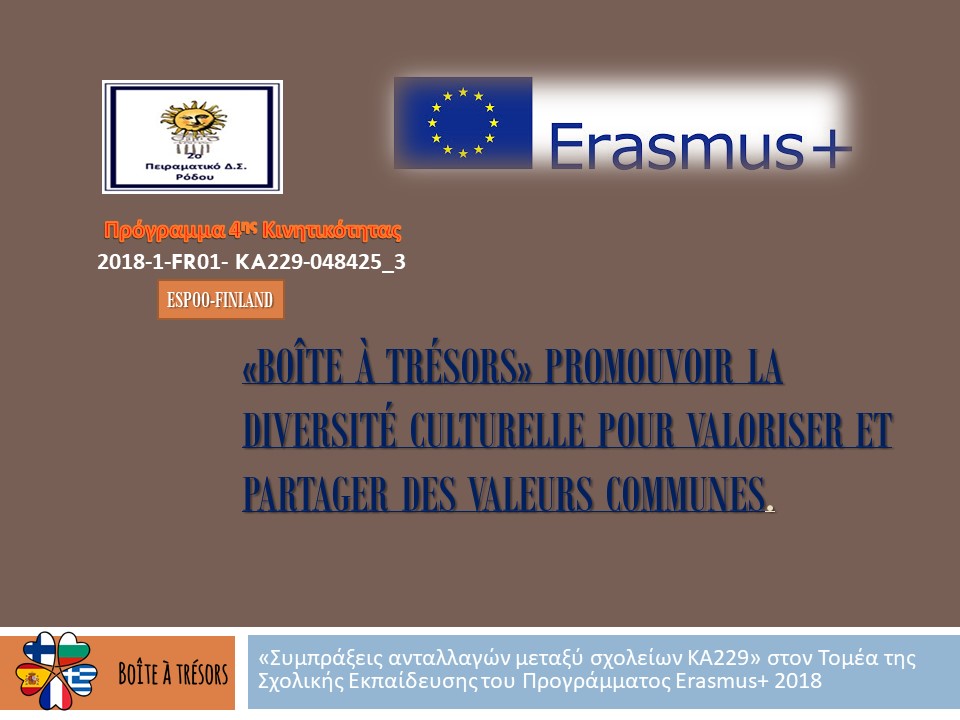 ERASMUS+ ESPOO-FINLAND