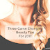 Three Beauty Tips To Try In 2017