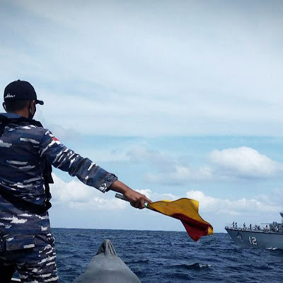 Jaga Stabilitas Perbatasan, TNI AL - TLDM Gelar Patroli Terkoordinasi Diselat Malaka