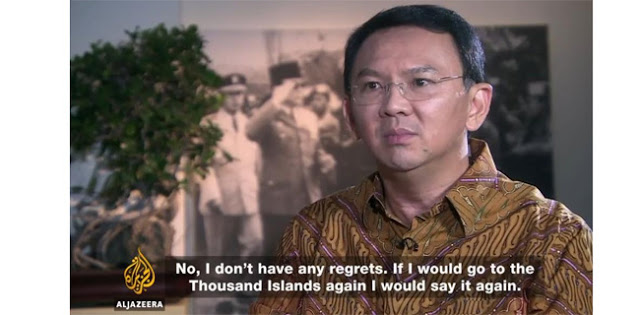 Ahok Tidak Menyesal dan Tidak Kapok, Jika Saya ke Pulau Seribu Akan Saya Ulangi Lagi " 