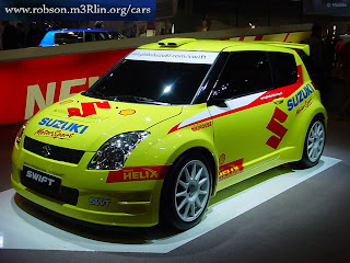 Suzuki Swift Racing Style Yellow Bodykit