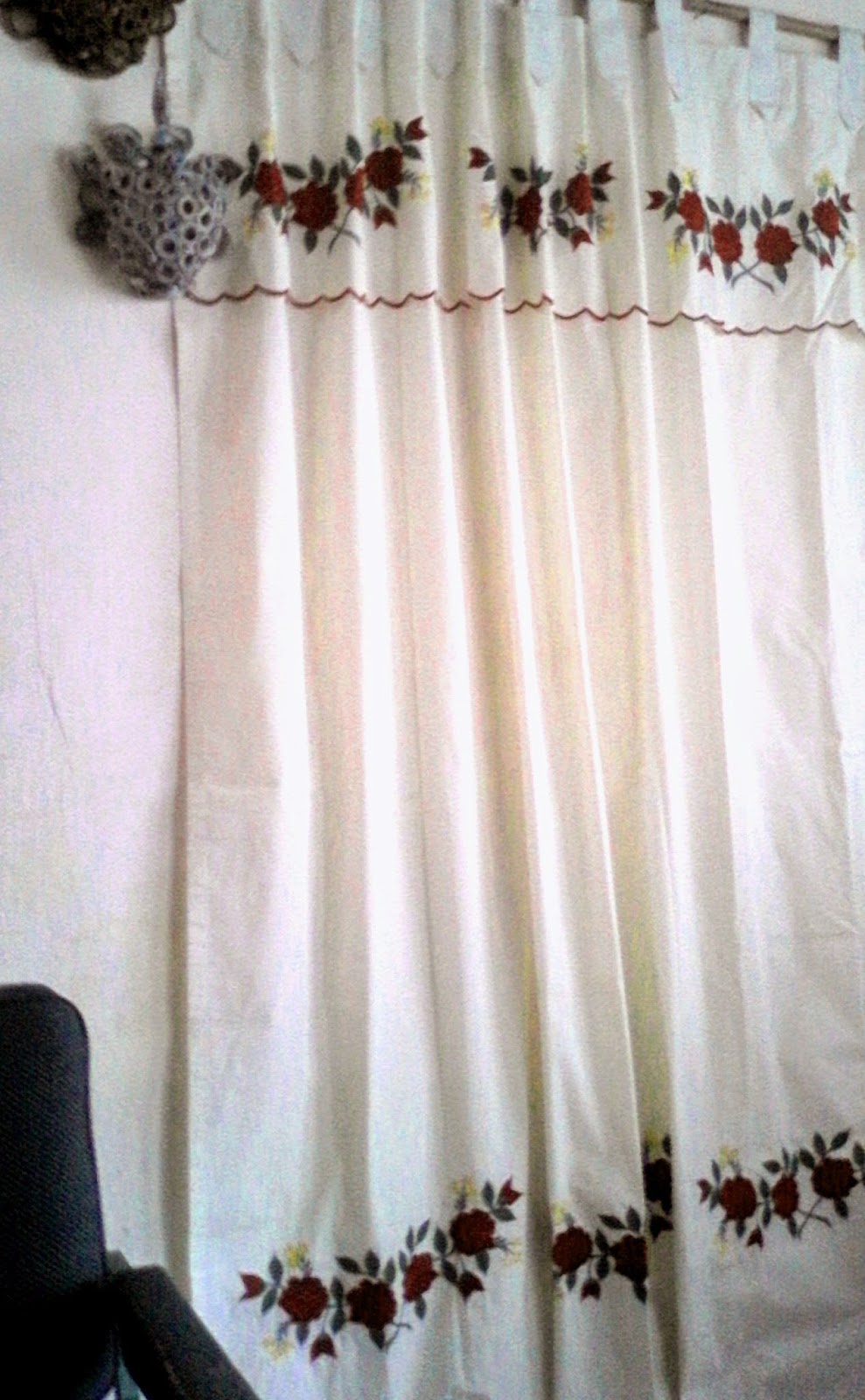 get an enjoy life Gorden  Bordir Embroidery Curtain 