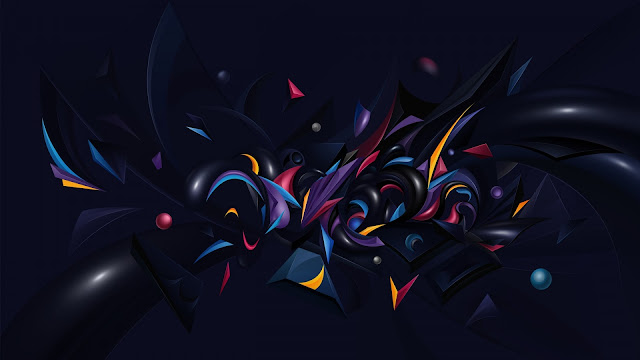 Abstract Chaos HD Wallpaper