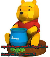 Papercraft Winnie the Pooh