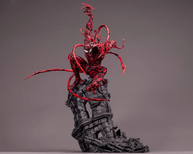 Figuras: Fine Art Statue de Carnage de la línea Marvel Spider-Man - Kotobukiya