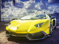 Lamborghini Aventador Yellow Wallpaper Hd