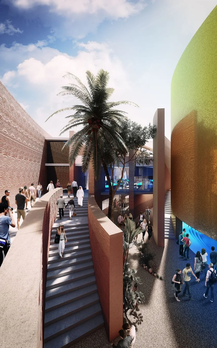 Uae pavilion Expo 2015 by Foster Partners