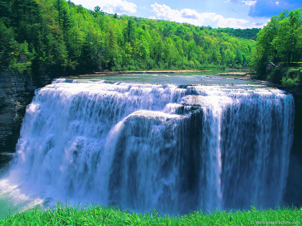 High Definition Wallpaper Waterfall