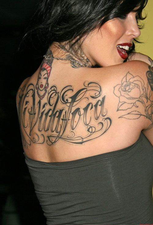 High Voltage LA INK Kat VonD TattooGuinness Of Record