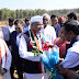मुख्यमंत्री  भूपेश बघेल का गिरोला स्थित अस्थाई हेलीपेड में किया गया आत्मीय स्वागत