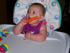 Grandma let me chew on a carrot